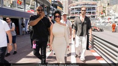 Lewis Hamilton Kim Kardashian