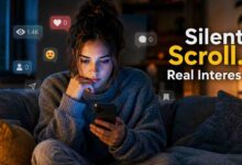 Social media silent scroller traits