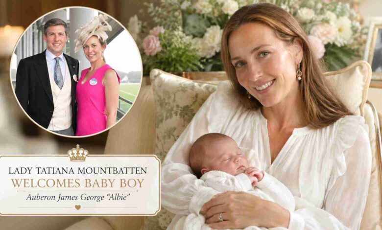 lady tatiana mountbatten birth announcement