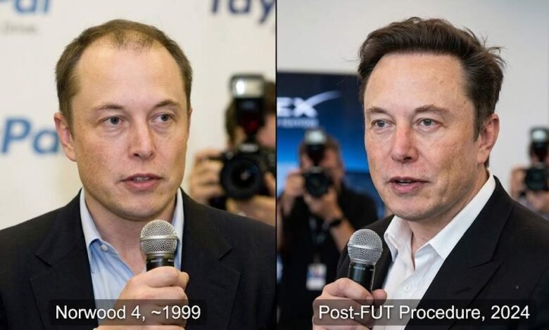 Elon Musk Hair Transplant